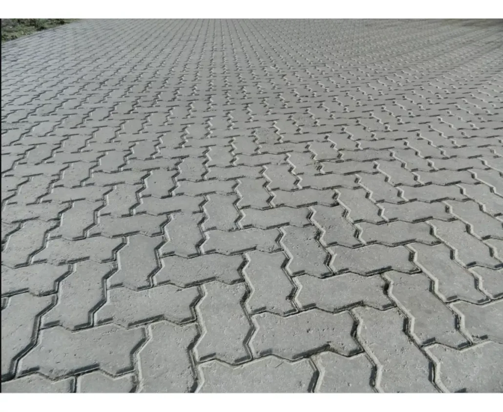Pavimento Intertrabado Adoquín Ondulado Hormigón Precio X M2
