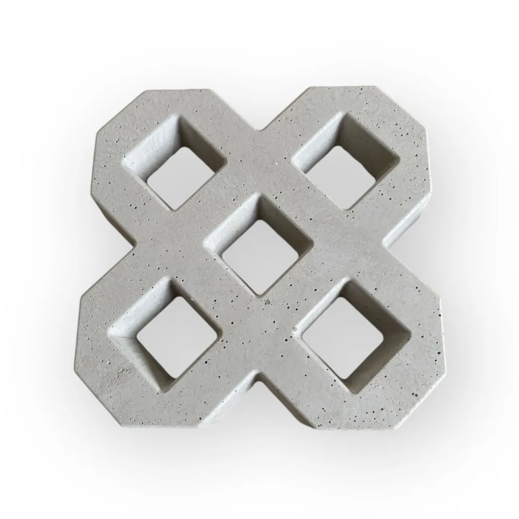 Bloque Césped Hormigón — Rombo, imagen del catálogo de Aquanort